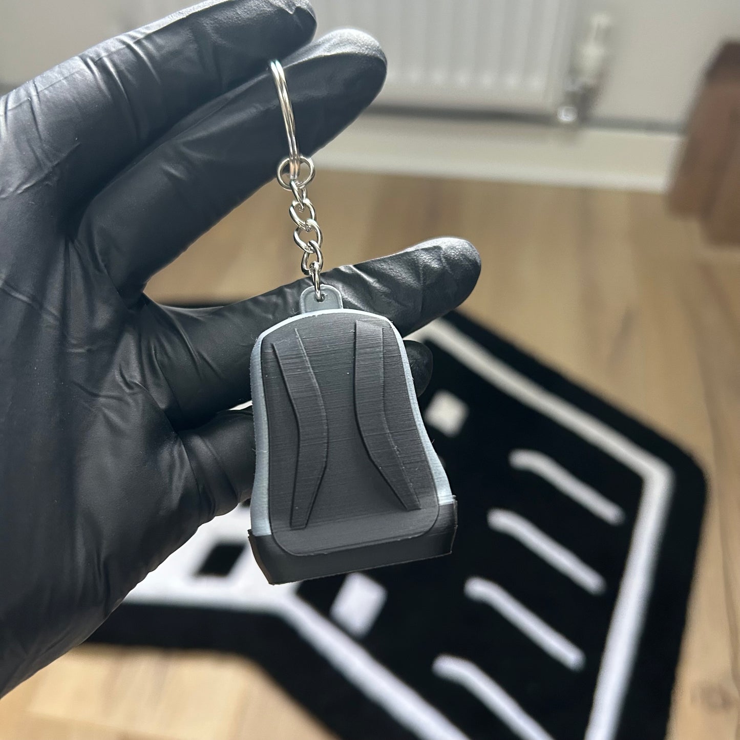NEON BACKPACK KEYRING