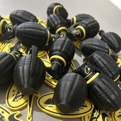 HONEY BLACK GRENADE KEYRING