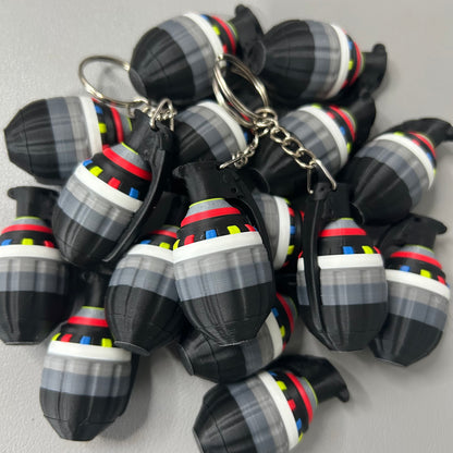 GREEDY GRENADE KEYRING