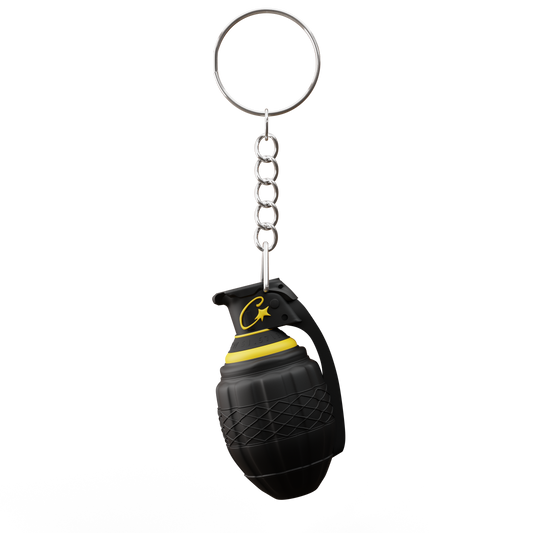 HONEY BLACK GRENADE KEYRING